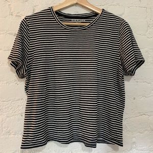 Everlane Cotton Box-Cut Tee, Size Medium